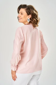 Блузка 4035 розовый KaVari plus size