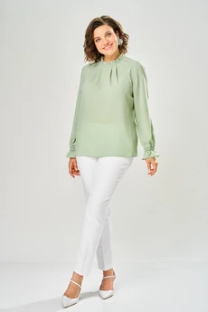 Блузка 4035-2 олива KaVari plus size