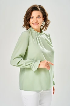 Блузка 4035-2 олива KaVari plus size