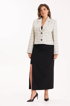 Костюм с юбкой 8050 KaVari plus size