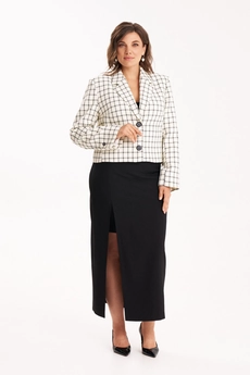 Костюм с юбкой 8050 KaVari plus size
