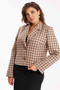 Костюм с юбкой 8050-1 KaVari plus size