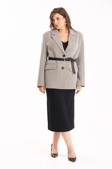 Костюм с юбкой 8051 KaVari plus size