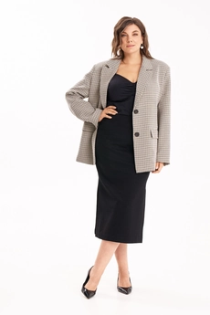 Костюм с юбкой 8051 KaVari plus size
