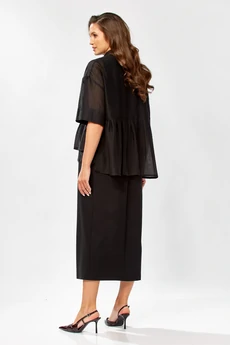 Костюм с платьем 8062 KaVari plus size