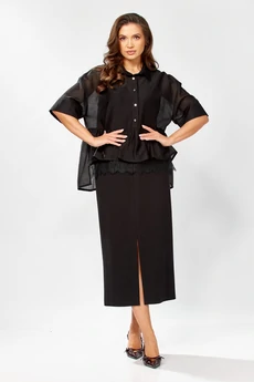Костюм с платьем 8062 KaVari plus size