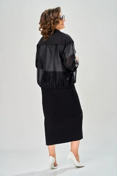 Костюм с юбкой 8064 KaVari plus size