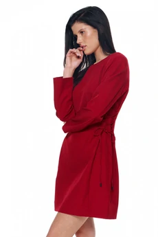 Платье 1106-2 красный KaVari