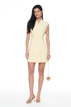 Платье 1139 сливочное масло KaVari