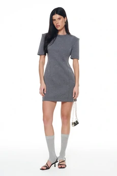 Платье 1143 серый-меланж KaVari