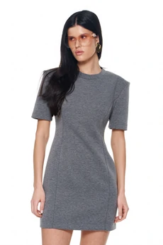Платье 1143 серый-меланж KaVari
