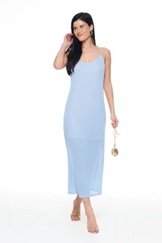 Платье 1144 голубой KaVari