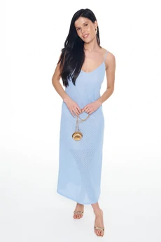 Платье 1144 голубой KaVari