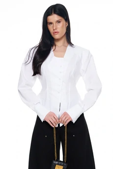 Рубашка 4026 белый KaVari