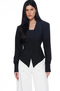 Рубашка 4026-1 черный KaVari