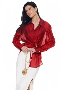 Рубашка 4028-1 красный KaVari