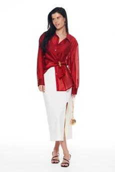 Рубашка 4028-1 красный KaVari