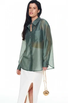 Рубашка 4028-2 зеленый KaVari