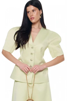 Костюм с юбкой 8056 олива KaVari