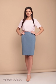 Костюм с юбкой В-268-1 Karina Delux