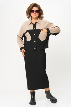 Костюм с юбкой 1399 Karina Delux