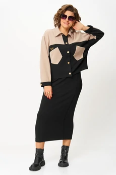 Костюм с юбкой 1399 Karina Delux