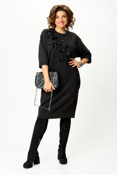 Платье 1405 черный Karina Delux