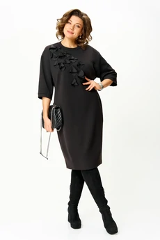 Платье 1405 черный Karina Delux