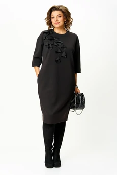 Платье 1405 черный Karina Delux