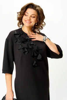 Платье 1405 черный Karina Delux