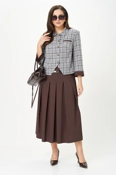 Костюм с юбкой 1418 Karina Delux