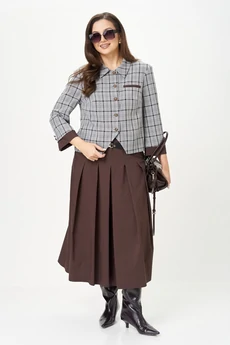 Костюм с юбкой 1418 Karina Delux