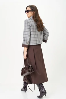 Костюм с юбкой 1418 Karina Delux