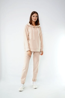 Спортивный костюм 4015-4040 бежевый Kivviwear