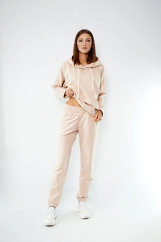 Спортивный костюм 4015-4040 бежевый Kivviwear
