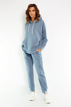 Спортивный костюм 4015-4040 голубой Kivviwear
