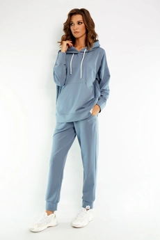 Спортивный костюм 4015-4040 голубой Kivviwear