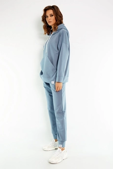 Спортивный костюм 4015-4040 голубой Kivviwear