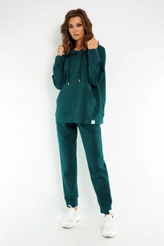 Спортивный костюм 4015-4040 изумруд Kivviwear