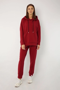 Спортивный костюм 4015-4040 марсала-1 Kivviwear