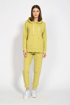 Спортивный костюм 4016-4040 лимонный хаки Kivviwear