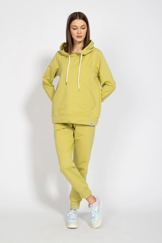 Спортивный костюм 4016-4040 лимонный хаки Kivviwear