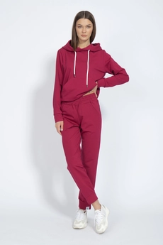 Спортивный костюм 4016-4040 марсала Kivviwear