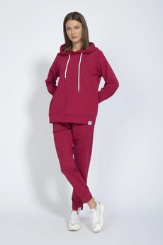 Спортивный костюм 4016-4040 марсала Kivviwear