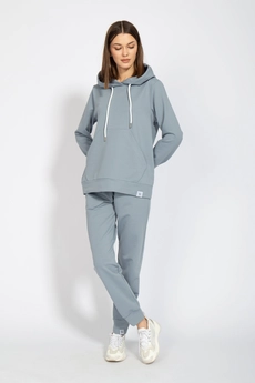 Спортивный костюм 4016-4040 серый Kivviwear