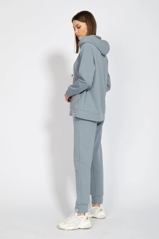 Спортивный костюм 4016-4040 серый Kivviwear