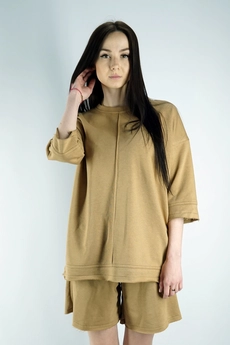 Костюм с шортами 40194018 капучино Kivviwear