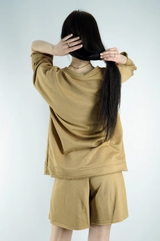 Костюм с шортами 40194018 капучино Kivviwear