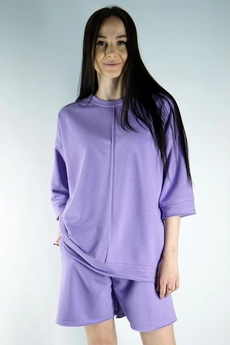 Костюм с шортами 40194018 лавандовый Kivviwear