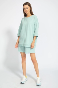Костюм с шортами 40194018 мята Kivviwear